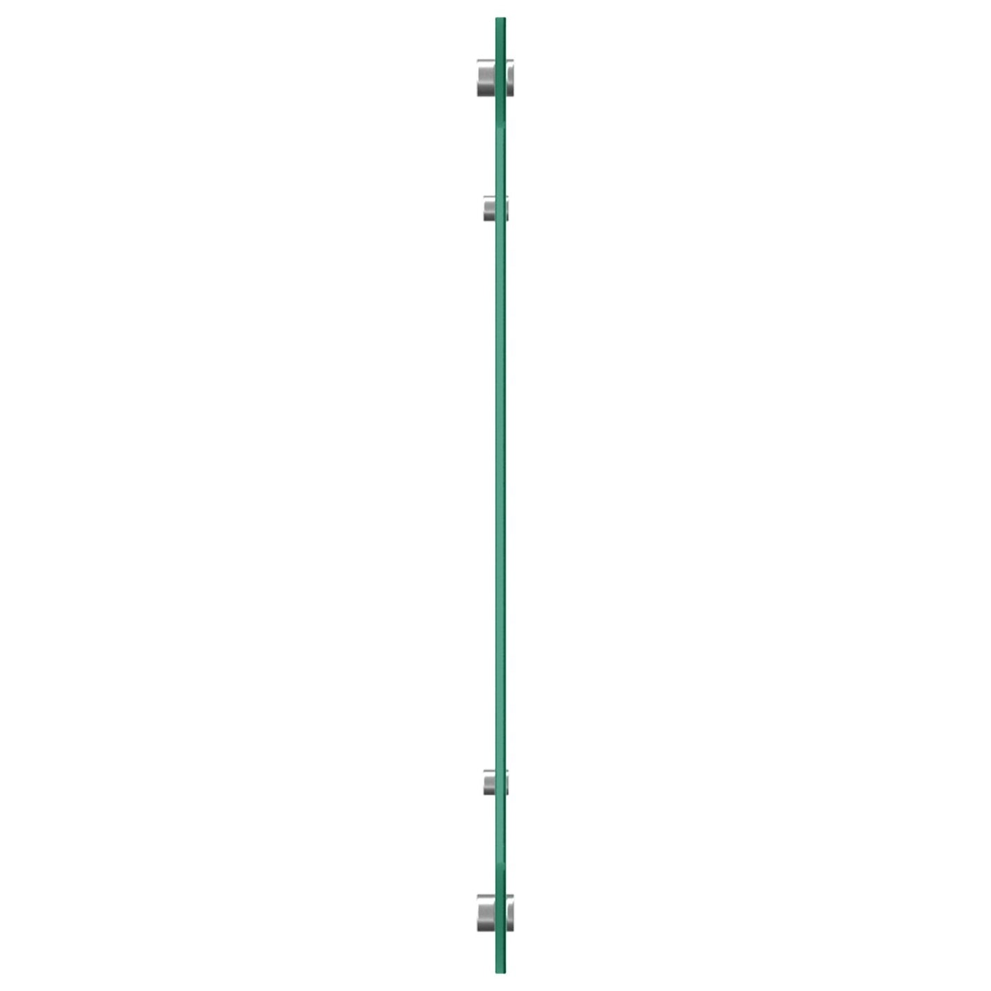 Keuken Achterwand Helder 110X40X0.6 Cm Gehard Glas Transparant 110 x 40 cm