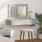 Console Table with Drawer Grey 100 x 40 x 70 cm Engineered wood