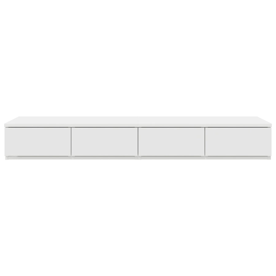 Bedladen Geengineerd Hout Wit 120 x 36,5 x 16,5 cm