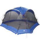 Tent 10 personen 434x434x230 cm blauw