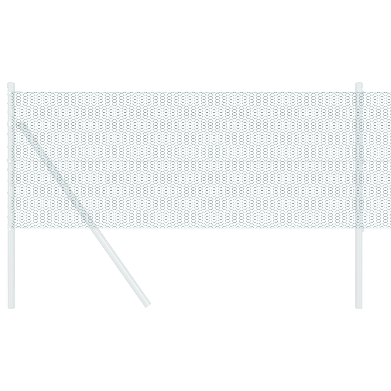 Hexagon Fence 0.5X50 M Staal Groen 50 x 0.5 m 13 mm