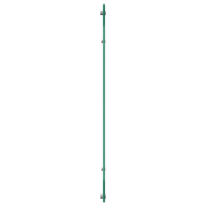 Keuken Achterwand 110X60X0,6 Cm Gekleurd Glas Donkergrijs 110 x 60 cm