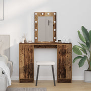 Kaptafel 102x33x135 cm bruin gerecycled hout