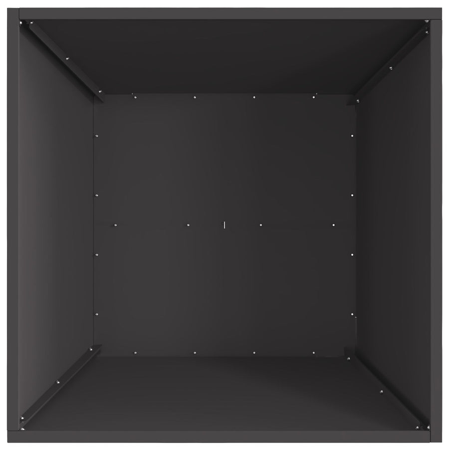 Vuurkorf Vierkant Zwart Staal 60 x 60 x 30 cm Koudgewalst staal/Zwart