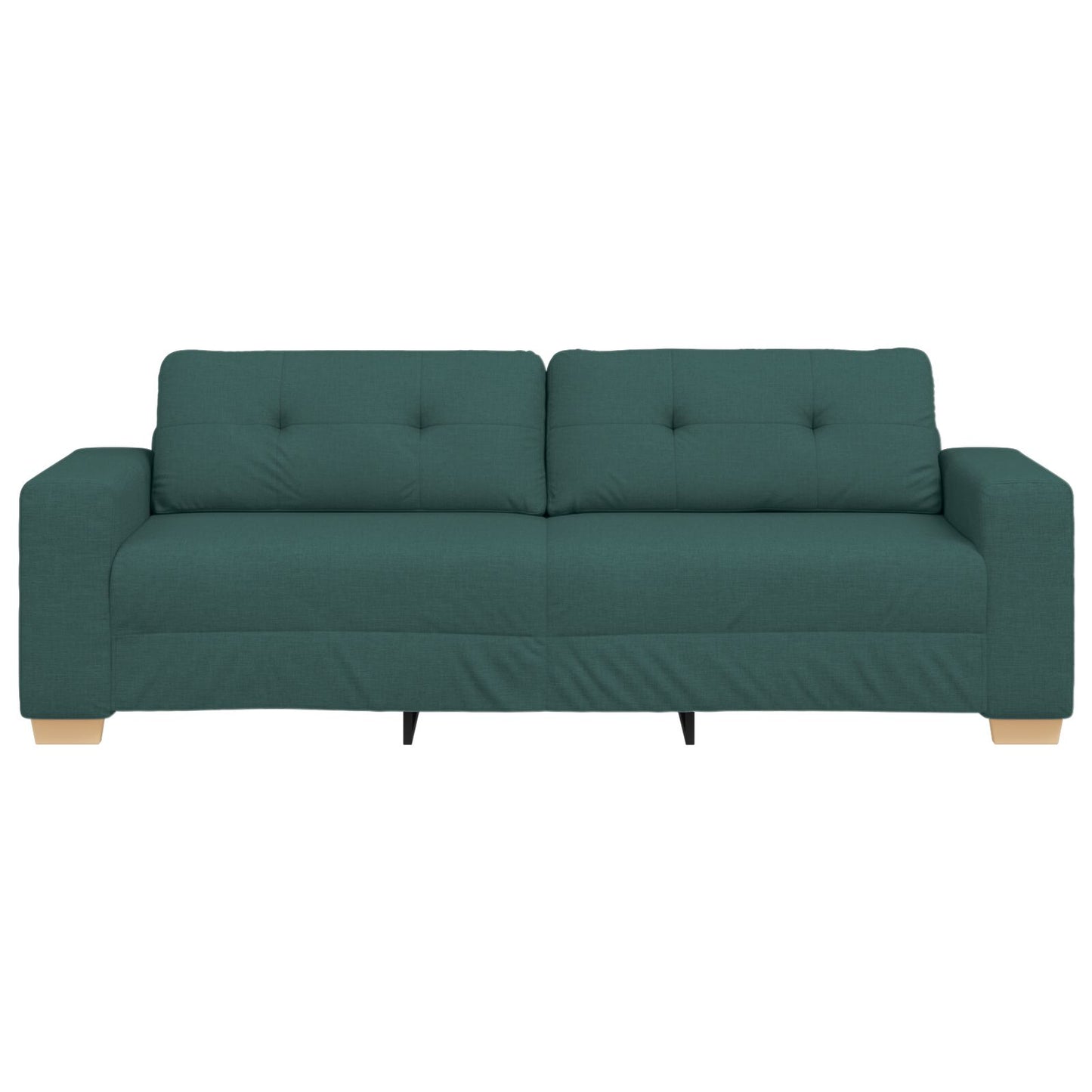 3-Zitsbank Stof Donkergroen 180 cm