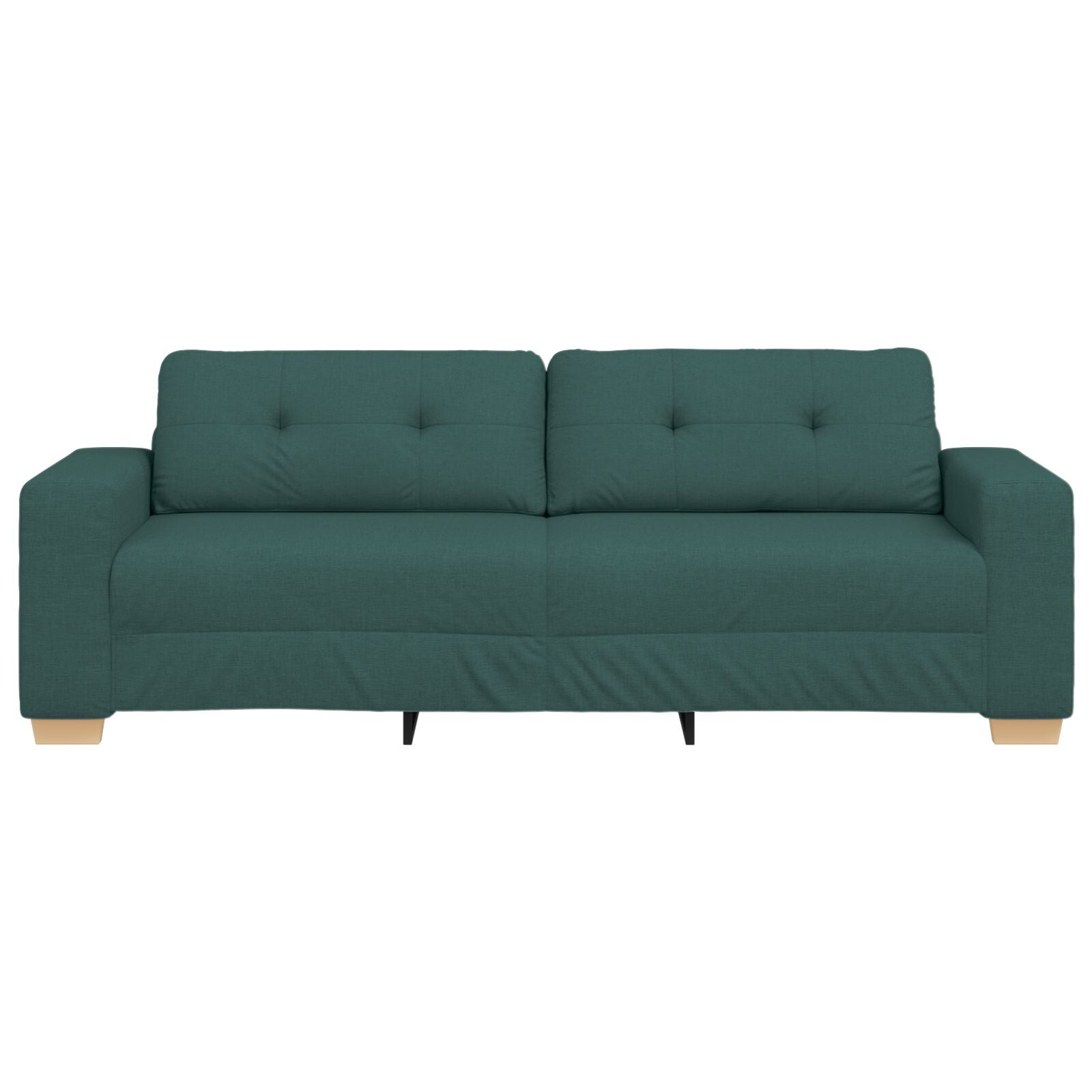 3-Zitsbank Stof Donkergroen 180 cm