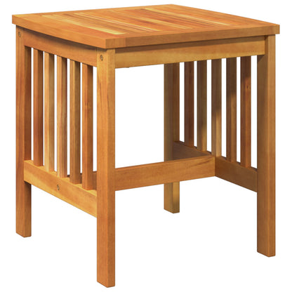 3-Delige Tuin Lounge Set Met Kussens Van Massief Acaciahout Grijs Set met 2 fauteuils en een tafel