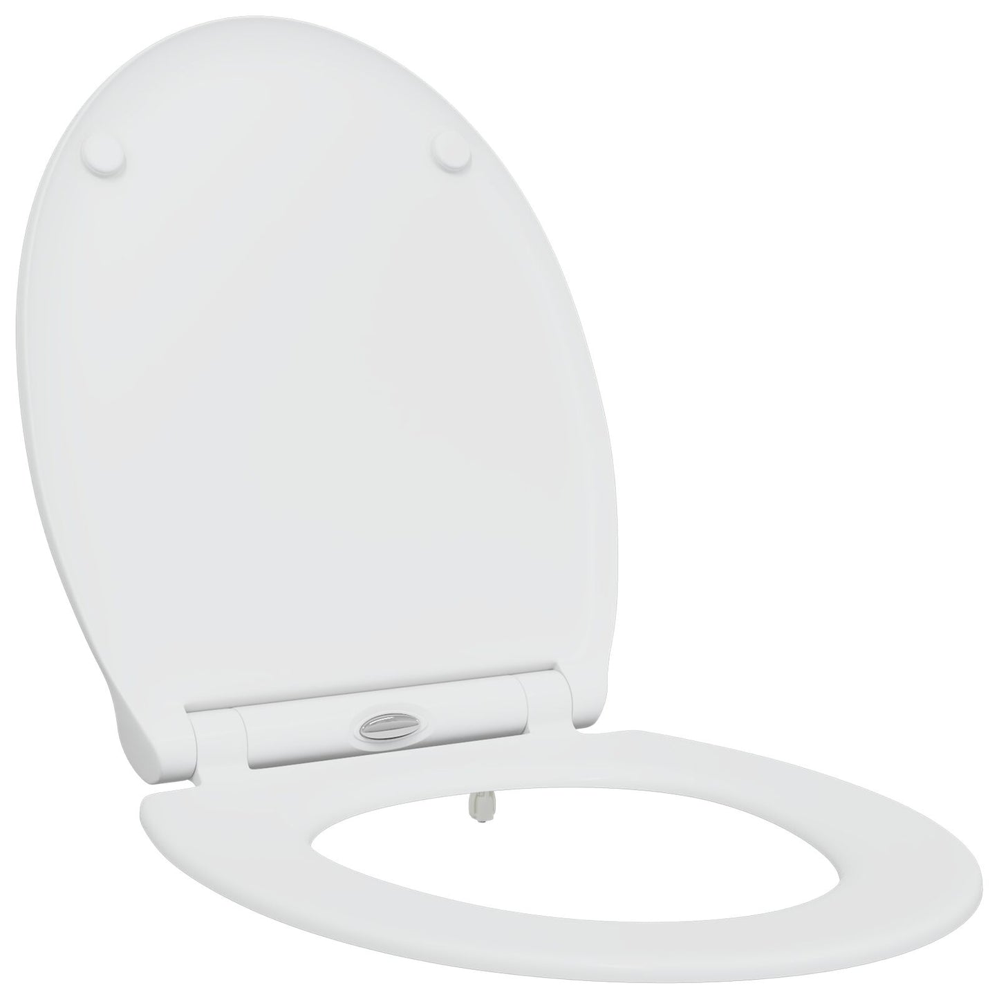 Snelsluiting Toiletbril Met Zachte Sluiting Duroplast Wit