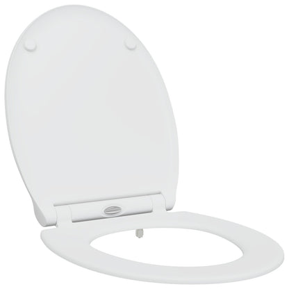 Snelsluiting Toiletbril Met Zachte Sluiting Duroplast Wit