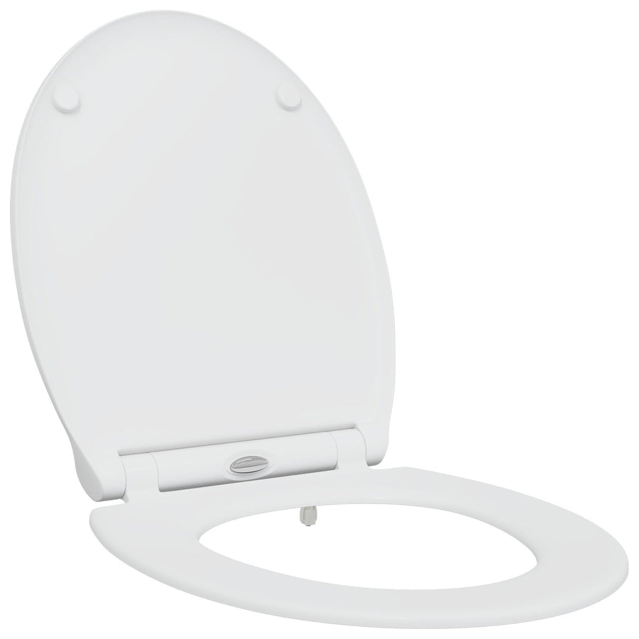 Snelsluiting Toiletbril Met Zachte Sluiting Duroplast Wit
