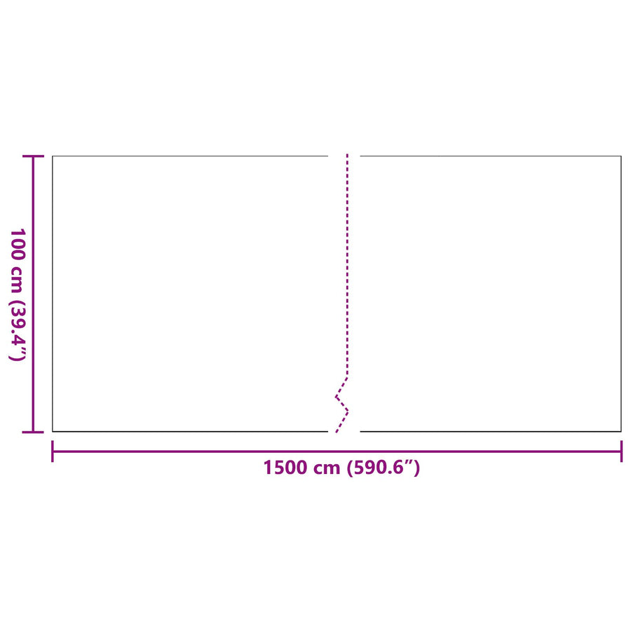 Kunstgras 30 mm 1 x 15 m