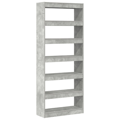 Beton Grijze Boekenplank Beton Grijs Behandeld Hout