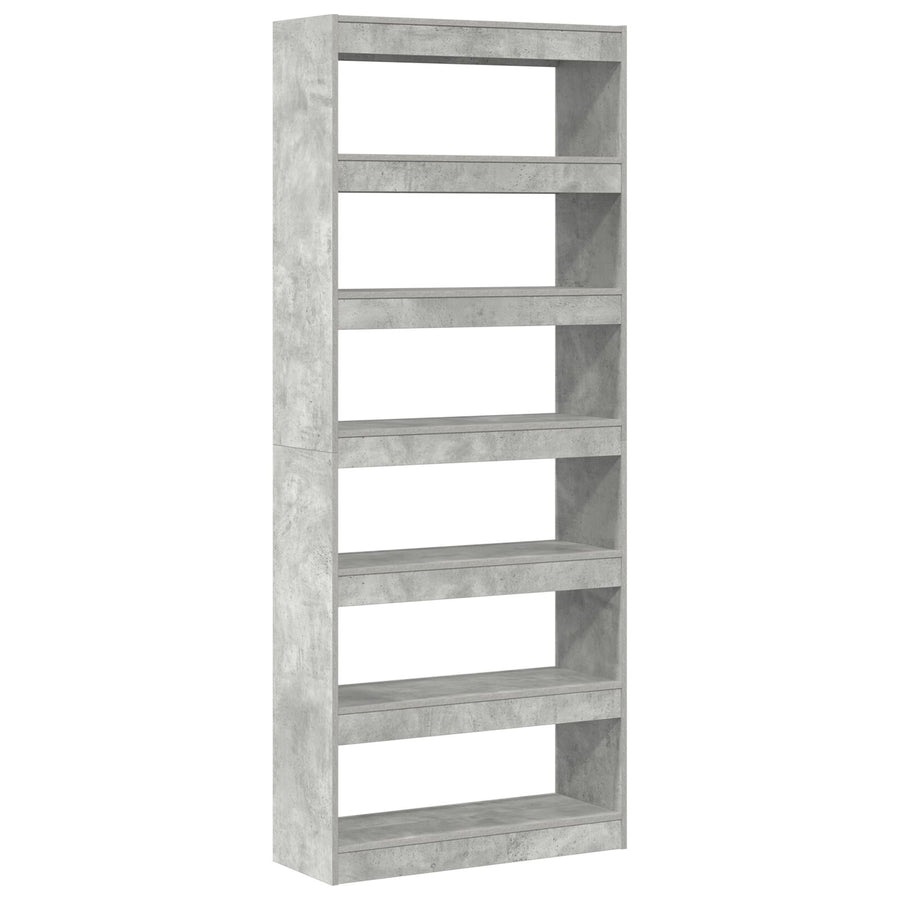 Beton Grijze Boekenplank Beton Grijs Behandeld Hout