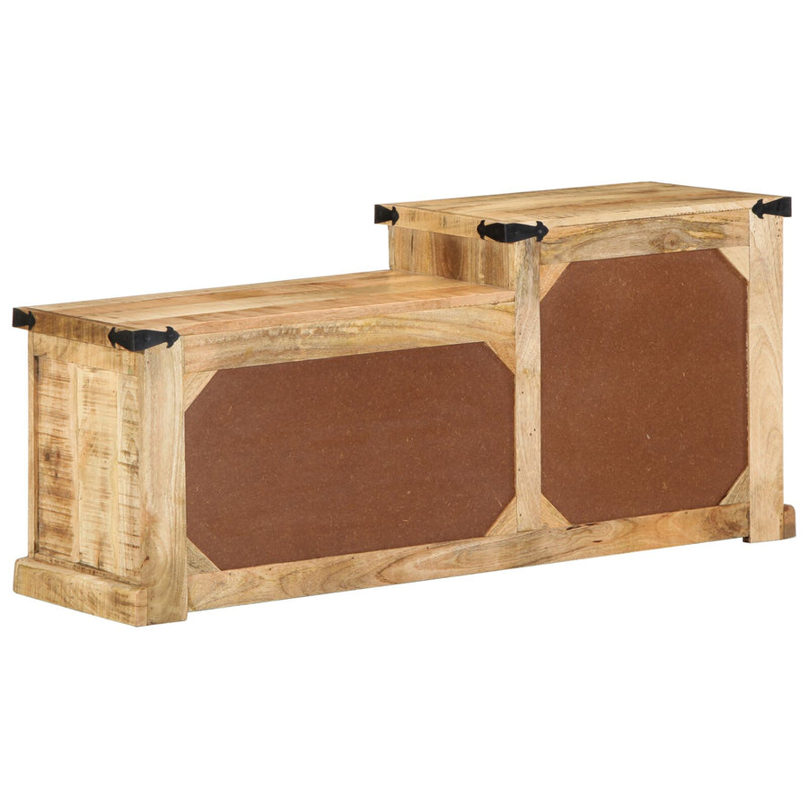 Schoenbank 110X35X50 Cm Massief Mangohout