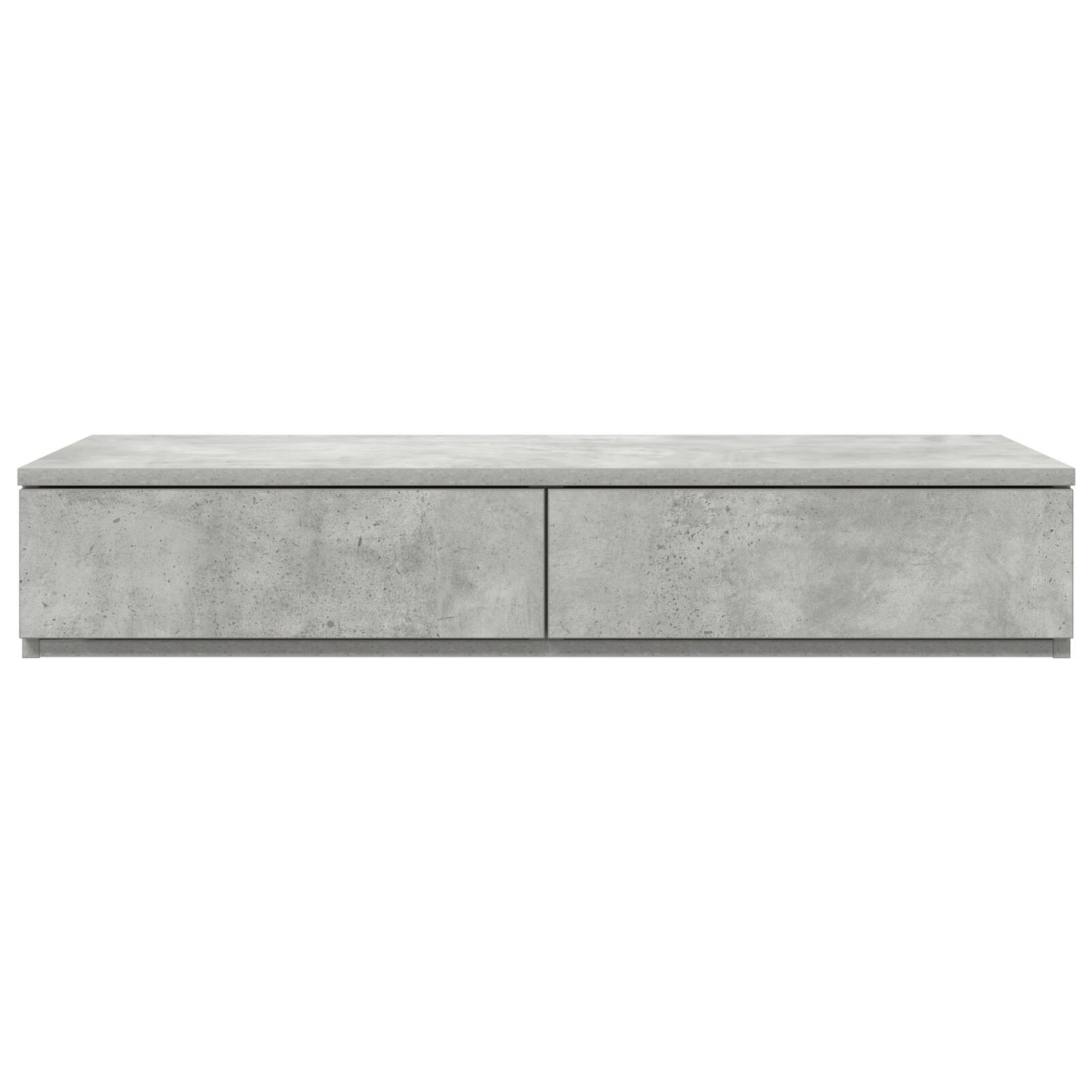 Bedlade Betonnen Grijs Geïntegreerd Hout Beton grijs 80 x 36,5 x 16,5 cm