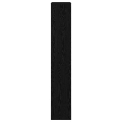 Plantenstandaard Engineered Hout 100 x 33 x 187,5 cm Zwart eiken