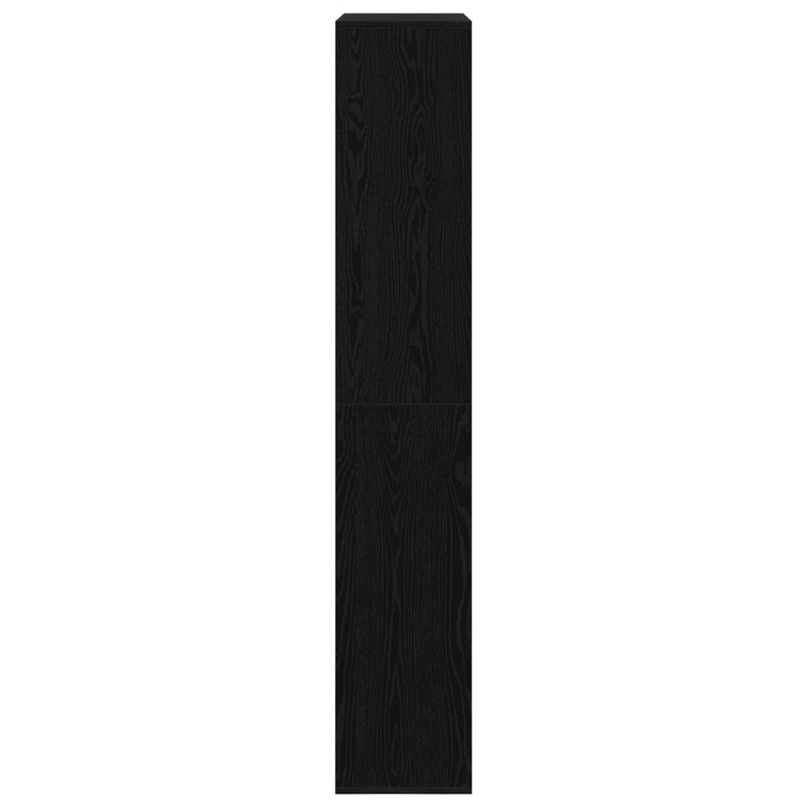 Plantenstandaard Engineered Hout 100 x 33 x 187,5 cm Zwart eiken