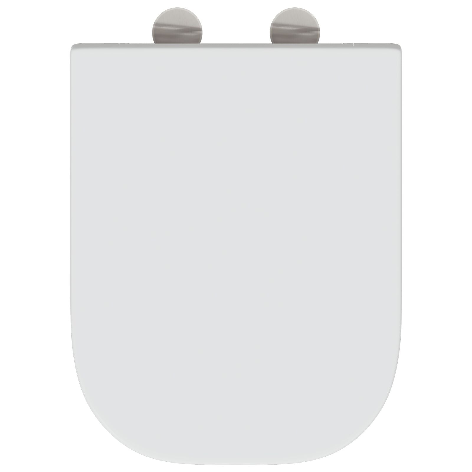 Snelsluiting Toiletbril Met Soft Close Duroplast Wit