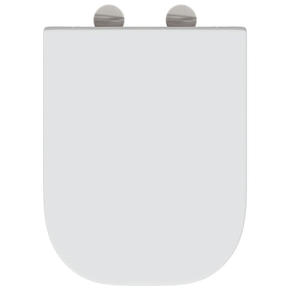 Snelsluiting Toiletbril Met Soft Close Duroplast Wit