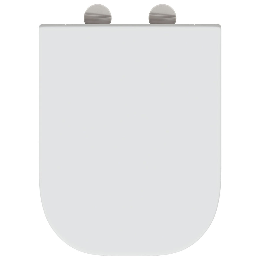 Snelsluiting Toiletbril Met Soft Close Duroplast Wit