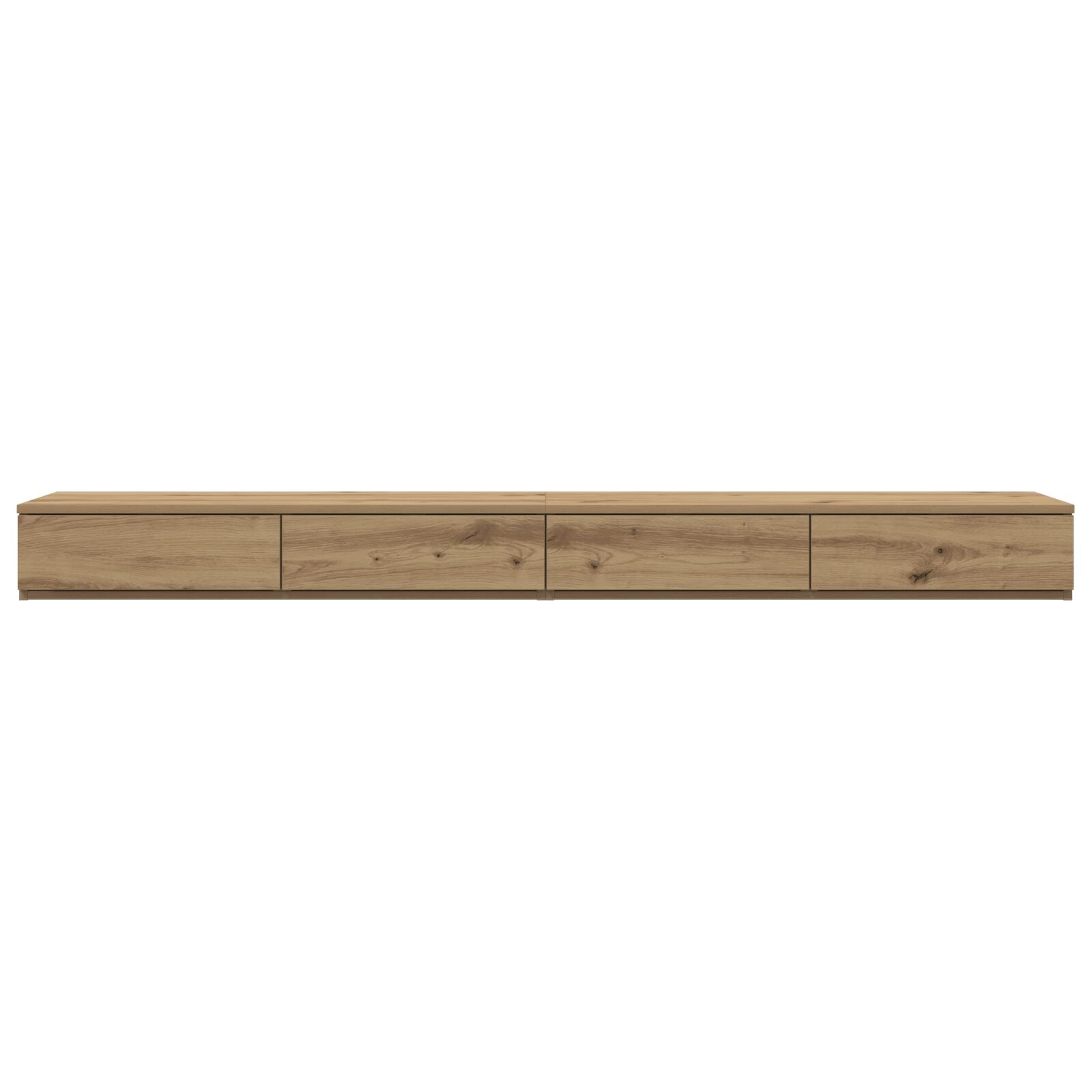Bed Lades Engineered Hout Artisan eiken 200 x 36.5 x 16.5 cm