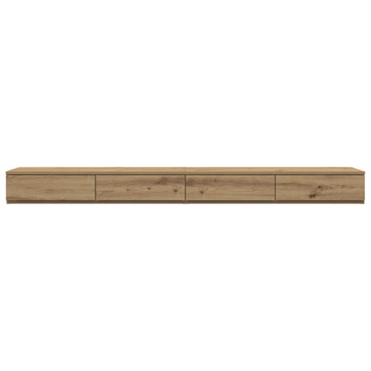 Bed Lades Engineered Hout Artisan eiken 200 x 36.5 x 16.5 cm