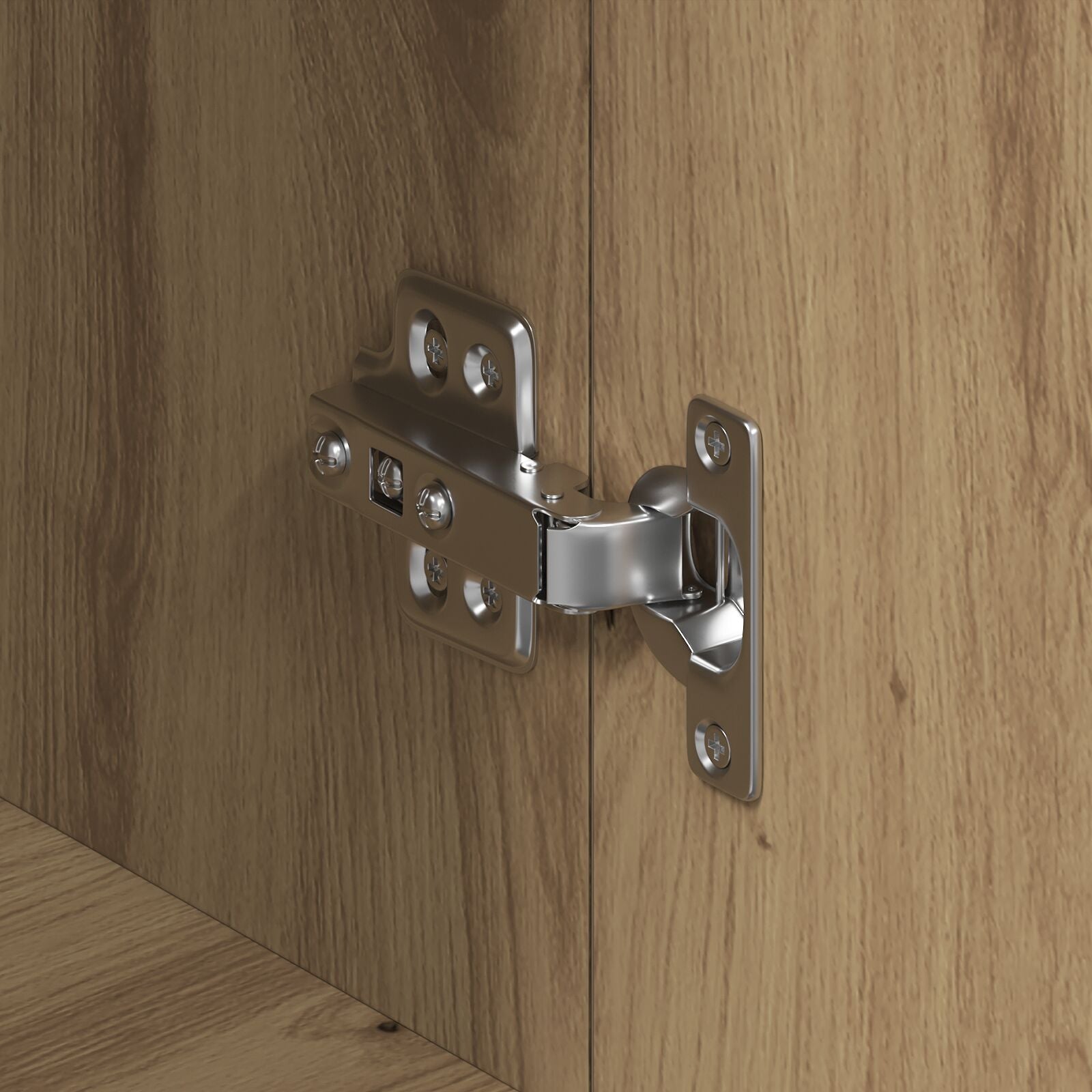Dressoir Artisan Eiken Bewerkt Hout 120 X 36 X 69 Cm