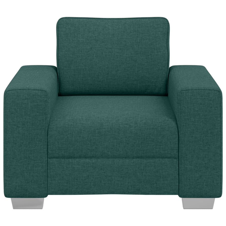 Fauteuil Stof Donkergroen 59 cm