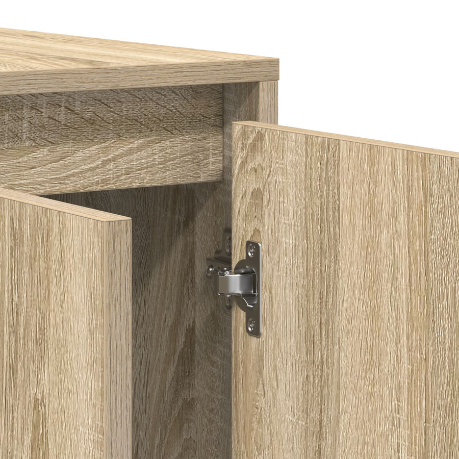 Eiken Dressoir Sonoma Eiken Gefabriceerd Hout 135 X 41 X 75 Cm