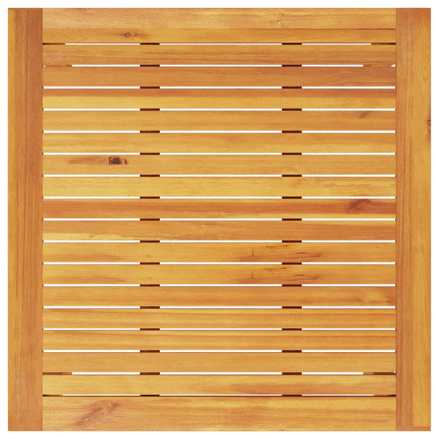 5-Delige Tuin Eetset Van Massief Acaciahout 4-Persoons 85 cm tafel lengte