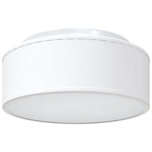 Plafondlampen Inbouw Ø 30 Cm Stof E27 Ø30 x 13.5 cm Wit zonder sterrenlampenkap