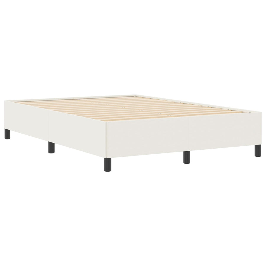 Bedframe Corduroy Stof Crème 160 x 200 cm