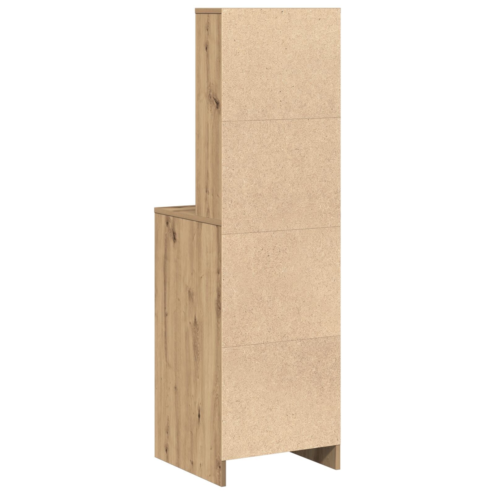 Hoogkast 40X41X135 Cm Bewerkt Hout Ambachtelijk eiken
