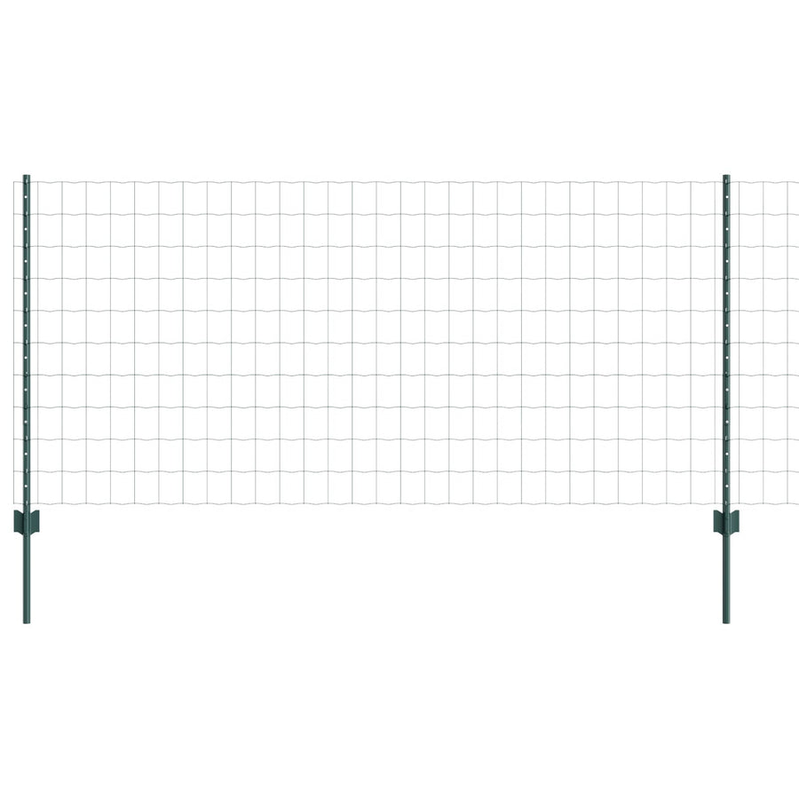 Eurohek Met 5 U-Palen Groen 1X10 M Staal