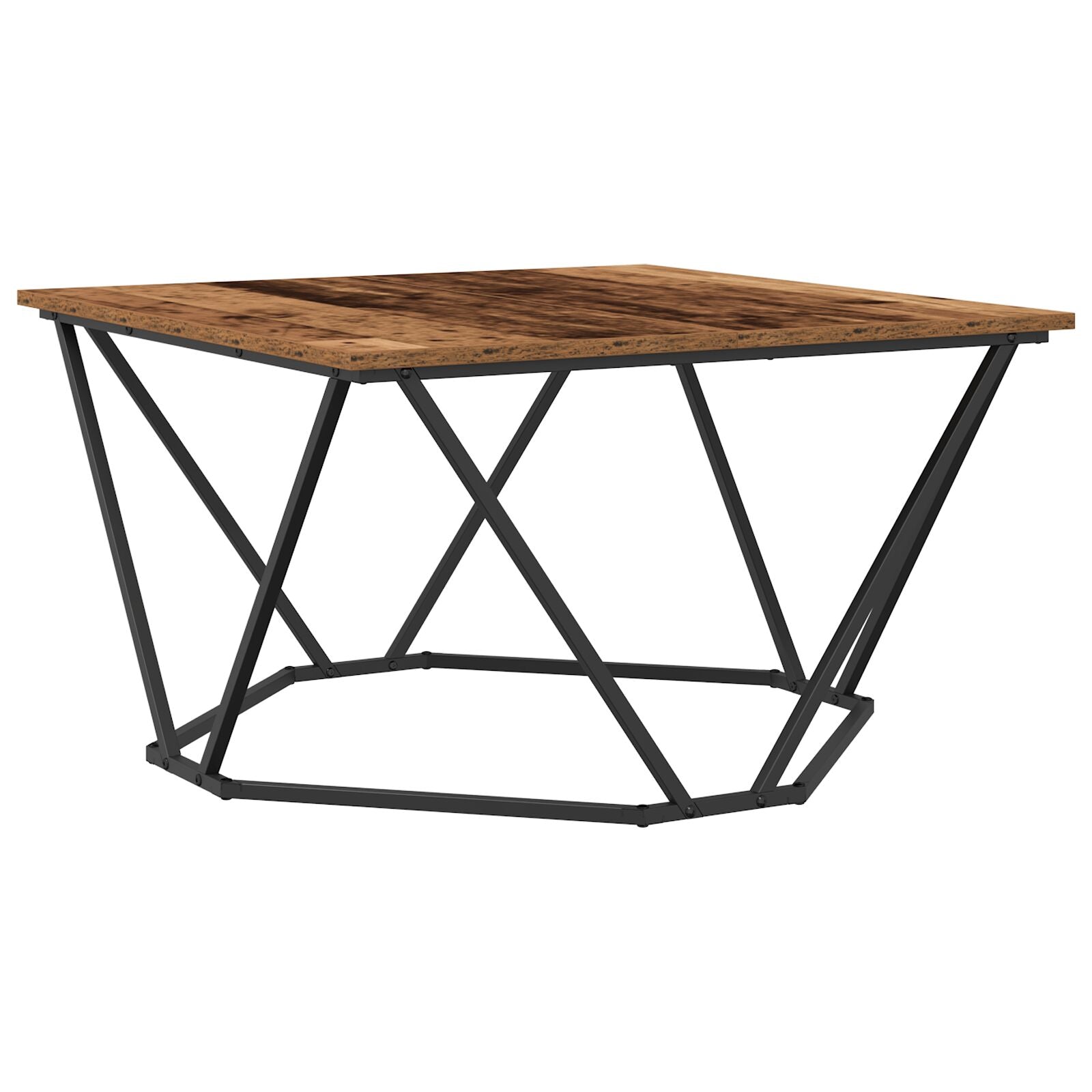 Salontafel Massief Gerecycled Hout Medium Oud hout