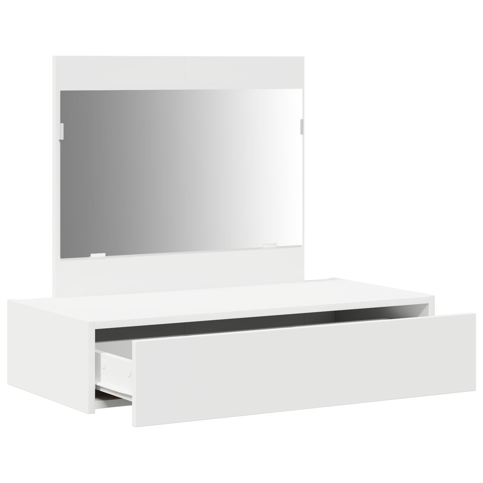 Wandkaptafel 83 x 40 x 70 cm Wit zonder LED