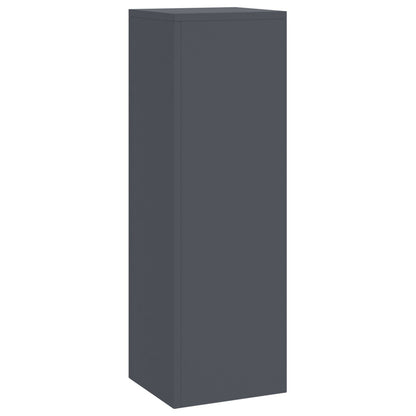 Buitenplantstands - 3-Delige Staal Set Anthraciet 3x (35/55/75 cm)