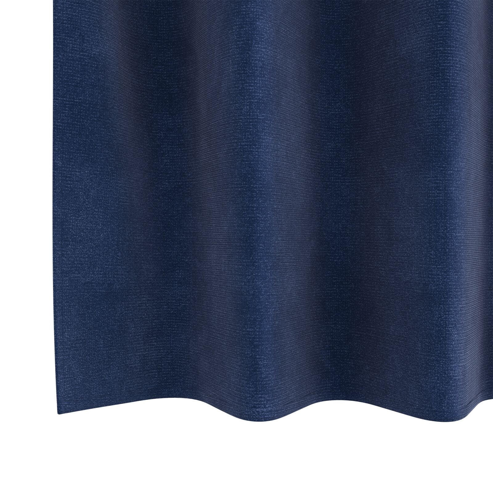 Blackout Gordijnen 2 Stuks E Velours Donkerblauw 140 x 140 cm met oogjes