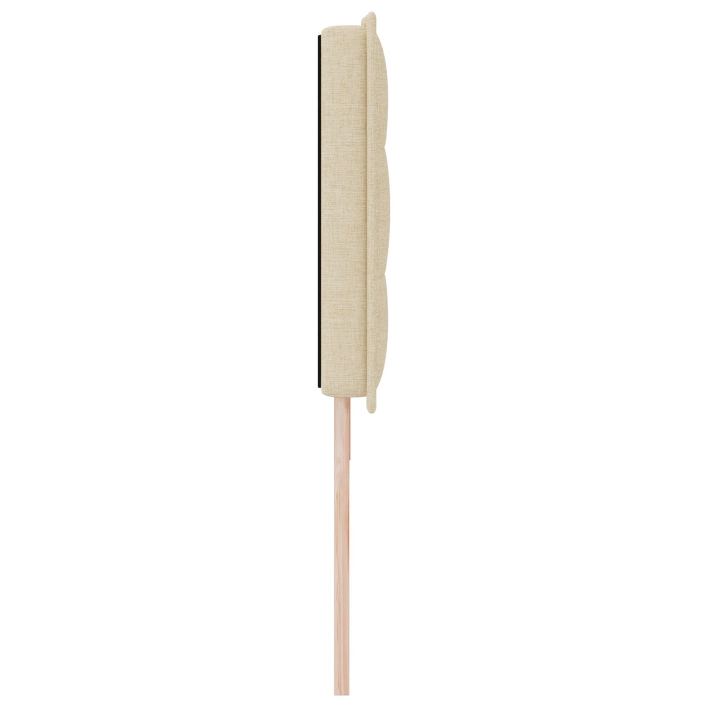 Hoofdbord Lijnen Design Stof Crème 180 cm Laag hoofdbord