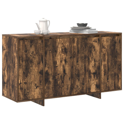 Gerookt Eiken Dressoir Gerookt Eiken Hout 135 X 41 X 75 Cm Opslag