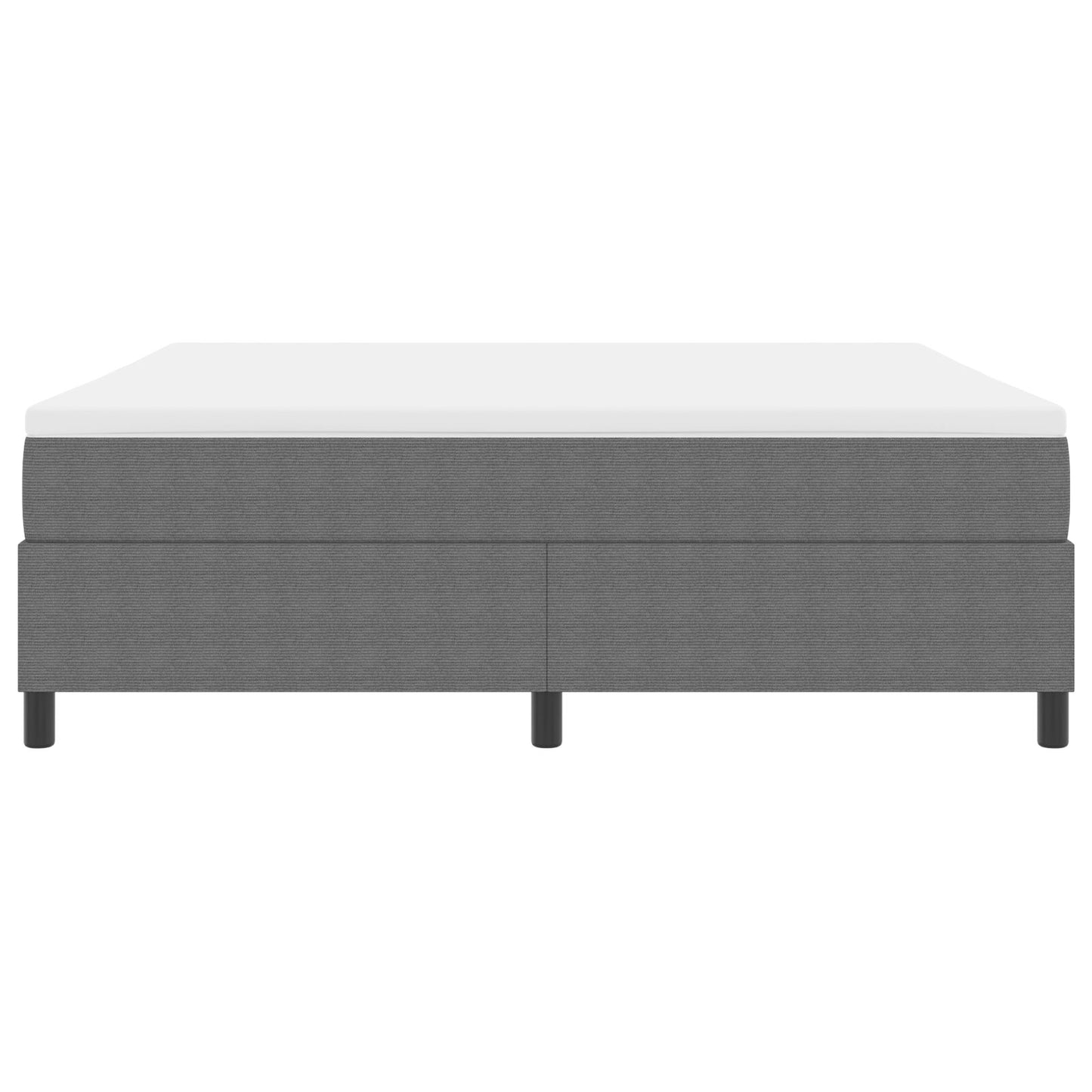 Boxspringbed Met Matras Lichtgrijs Super King Ribstof