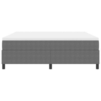 Boxspringbed Met Matras Lichtgrijs Super King Ribstof