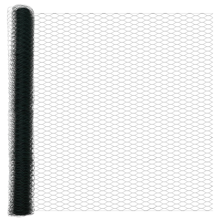 Zeshoekig Hek 1.5X50 M Staal Groen 50 x 1.5 m 50 mm