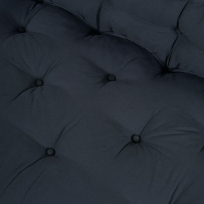 Pallet Sofa Kussen Met Rugleuning - Tafstof Anthraciet 2x kussen