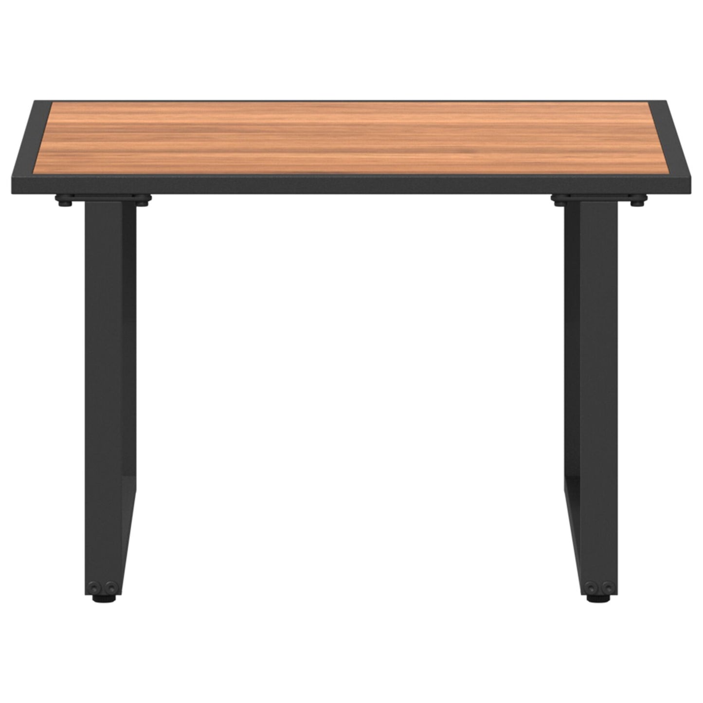 Bruine Tuin Koffietafel 55X55X35 Cm Dpc En Staal
