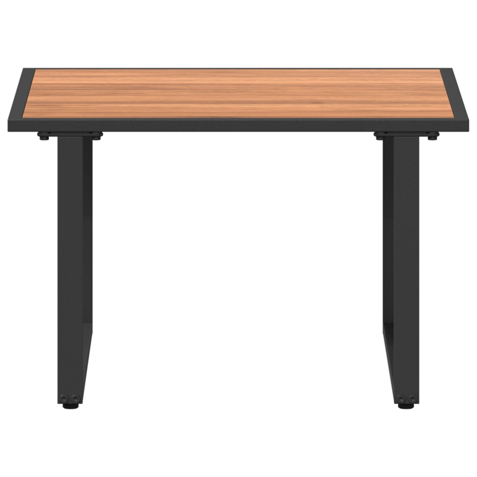 Bruine Tuin Koffietafel 55X55X35 Cm Dpc En Staal