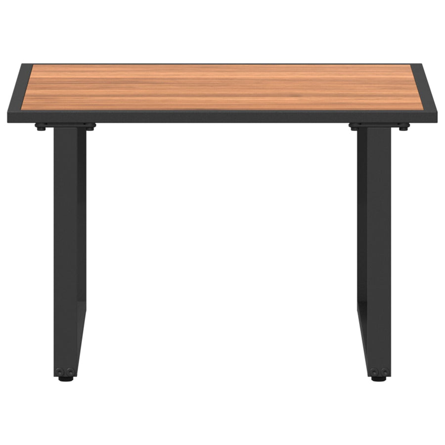 Bruine Tuin Koffietafel 55X55X35 Cm Dpc En Staal