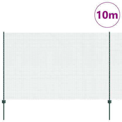 Gelaste Draadafgrond Met 5 U-Post Groen 1.6X10 M Staal