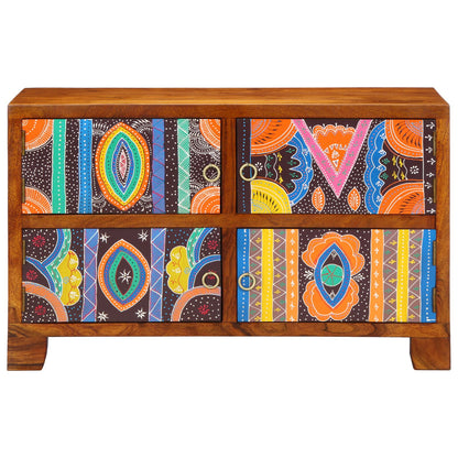 Schoenenkast 90X35X55 Cm Massief Acaciahout