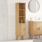 Bathroom Cabinet Olden Brown 35 x 30 x 159 cm Solid Pine Wood